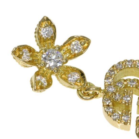 GUCCI 18k Yellow Gold Diamond Necklace - Picture 6 of 7